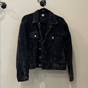 H&M Black Denim Jacket